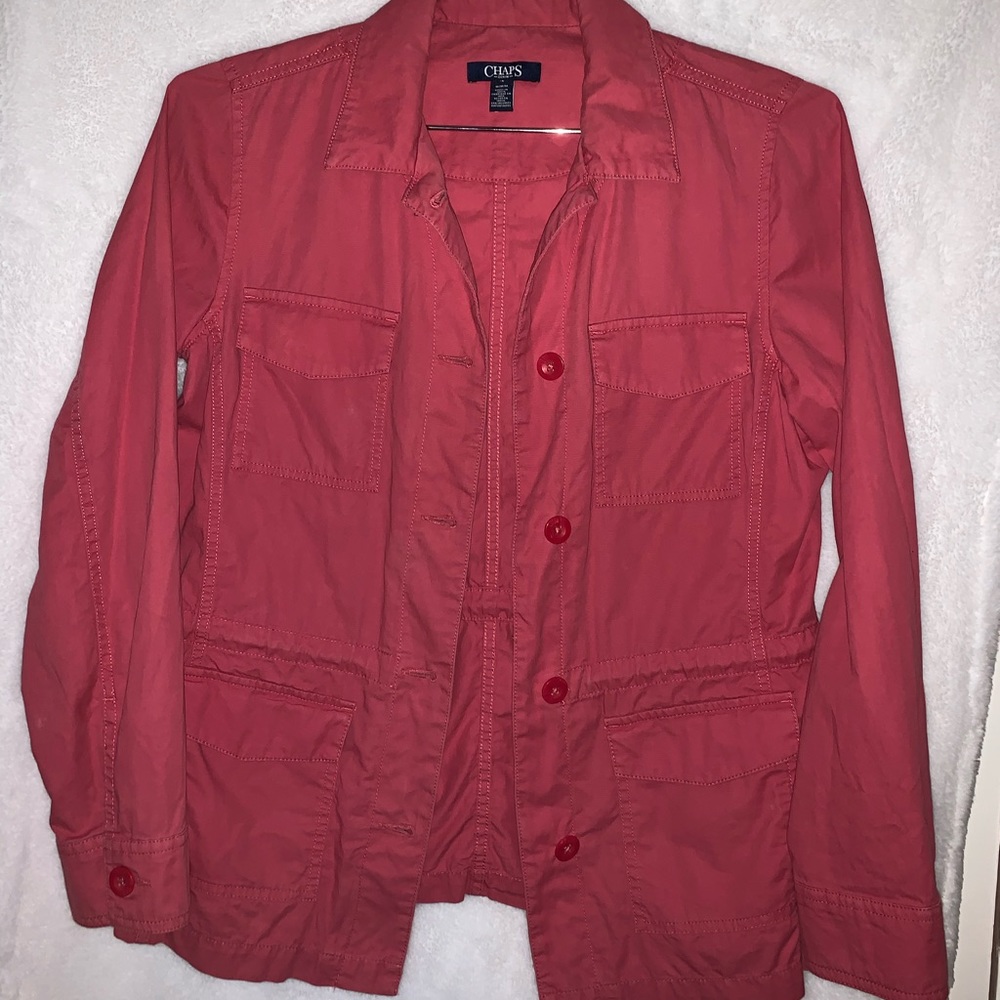 Chaps, Pink Light Jacket - image 1